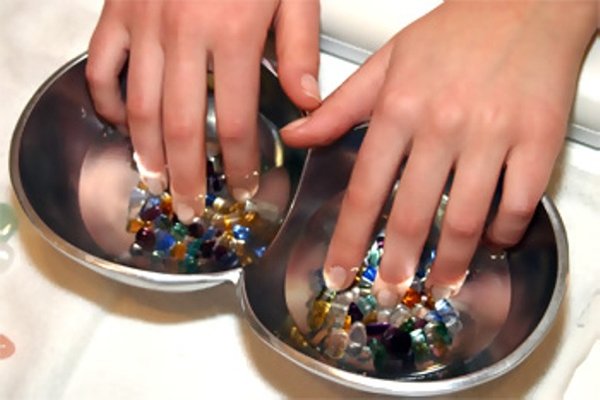 аквариумный дизайн ногтей фото