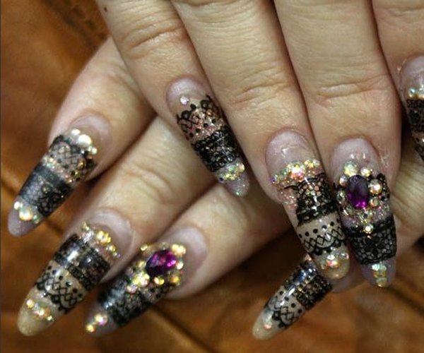самые красивые ногти 2011